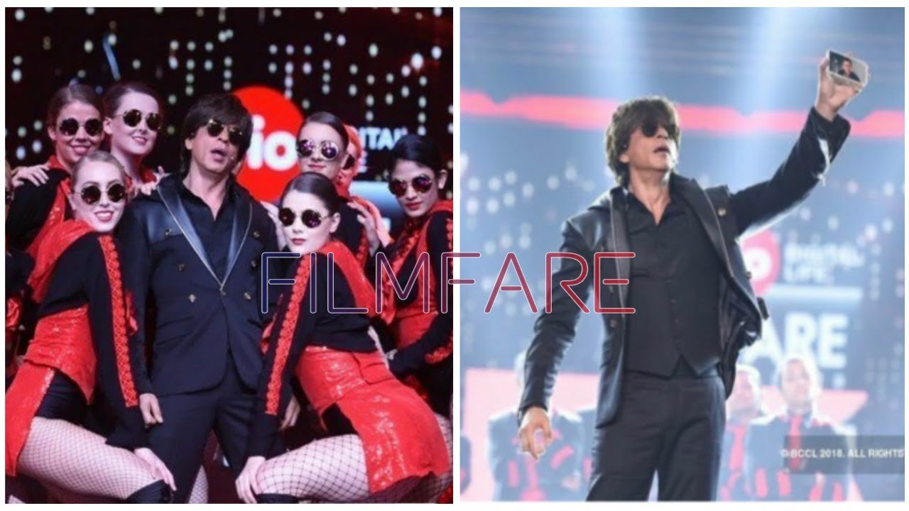 Shahrukh khan Performing at Jio Filmfare awards 2018 - Bollywood Cafe