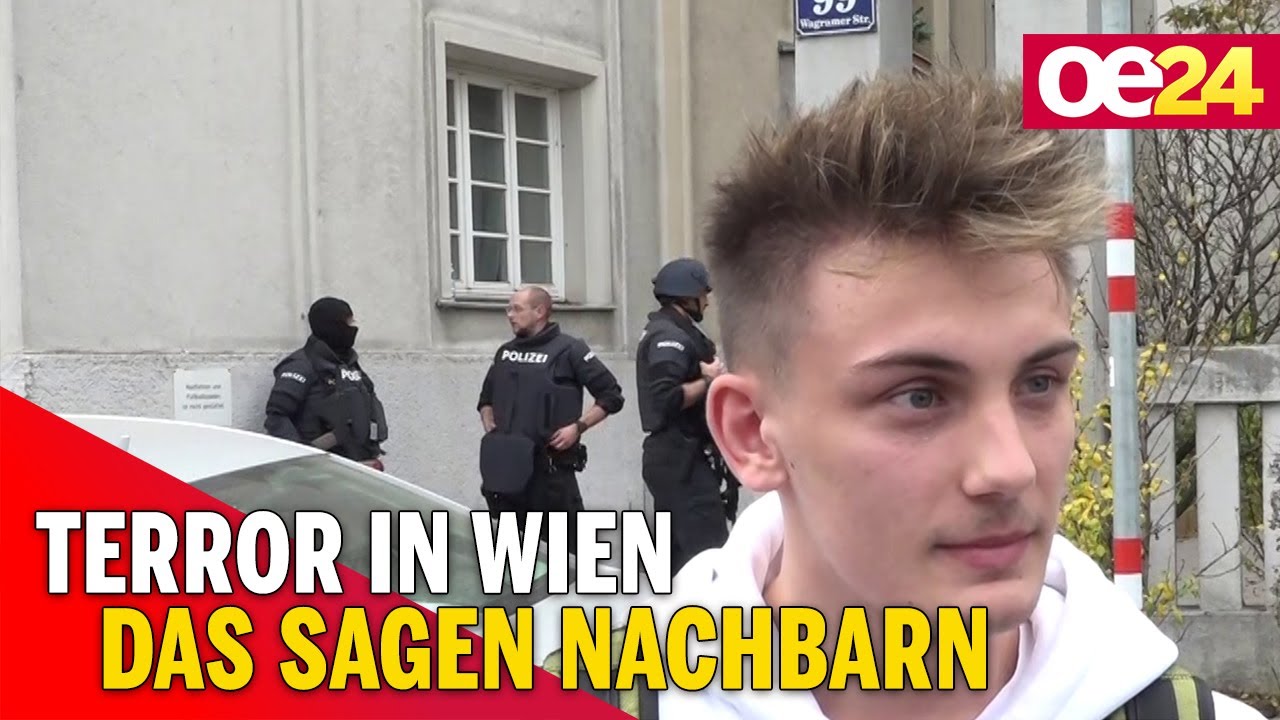 Terror in Wien: Das sagen Nachbarn