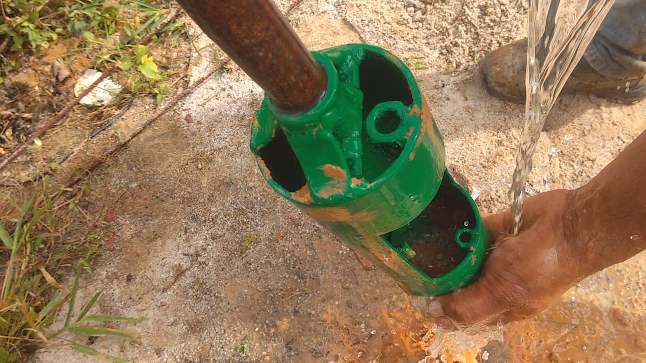 como tira areia do poço semi artesiano tamdo sonda e bom