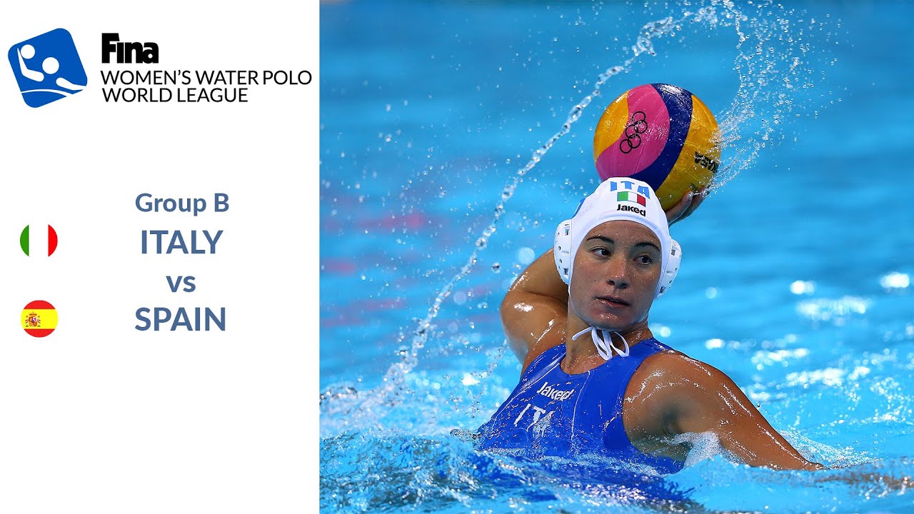 Re-LIVE - ITALY vs SPAIN - Women's Water Polo World League 2022