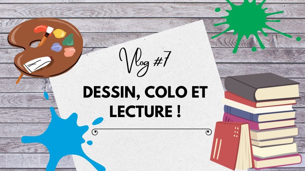 Vlog colo #7 Découverte de la gouache, dessins et PAL !