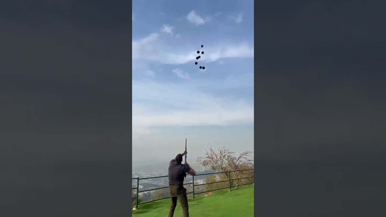 Clay Shooter : Rony Shmeit #training #clay #shootingrange #trap #tiro