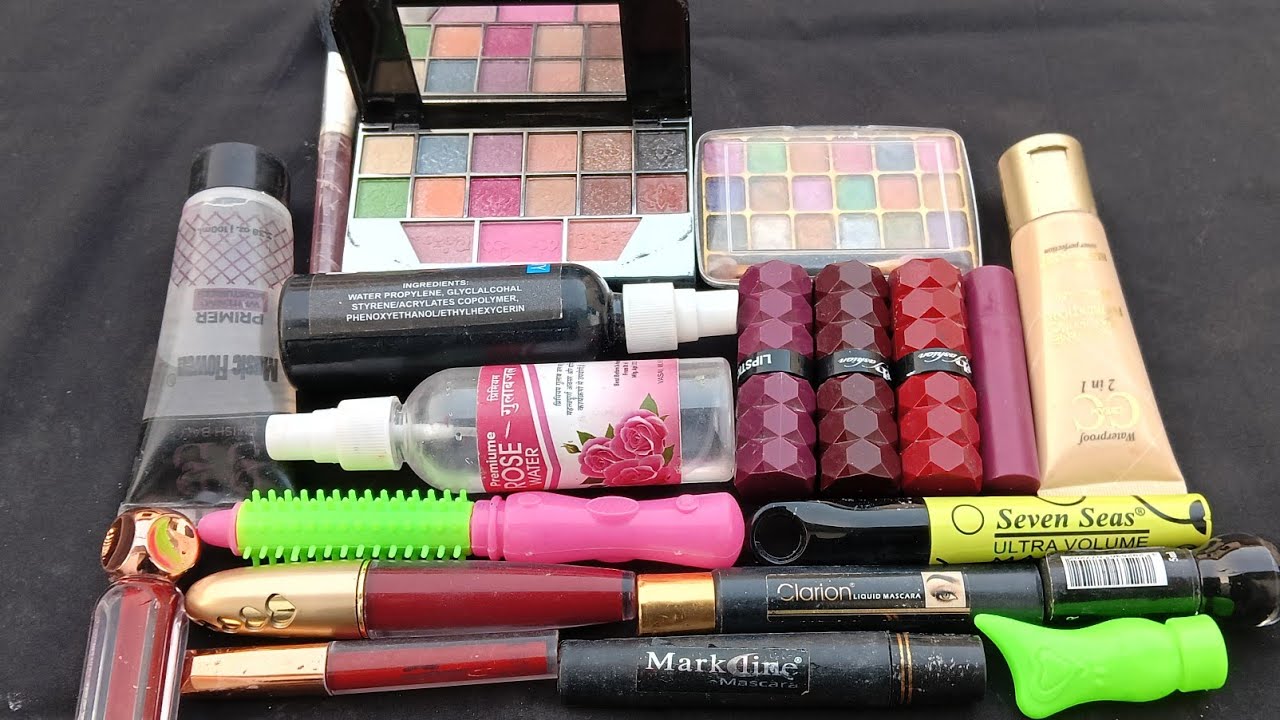 2:03 min new makeup unboxing pure sounds only| makeup box unboxing 