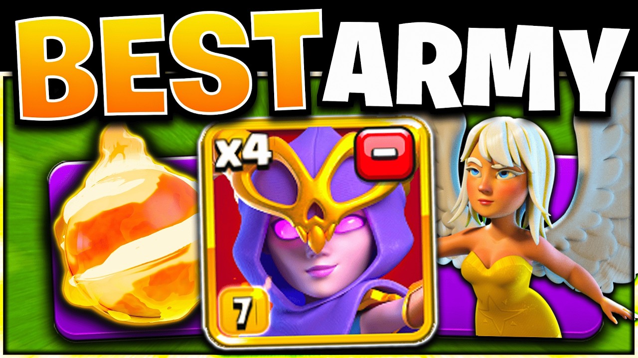 The BEST Super Witch Attack for ANY Town Hall Level!