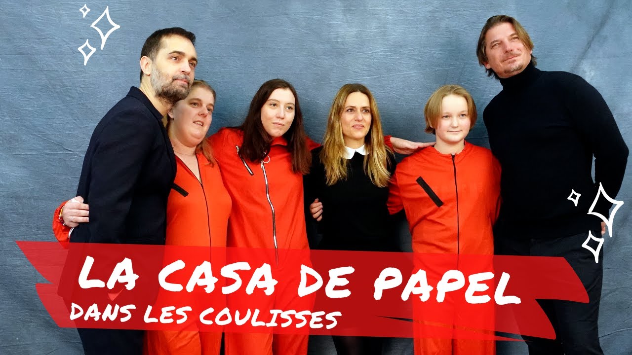 Les acteurs de La Casa de Papel à la rencontre de leurs fans à Paris !