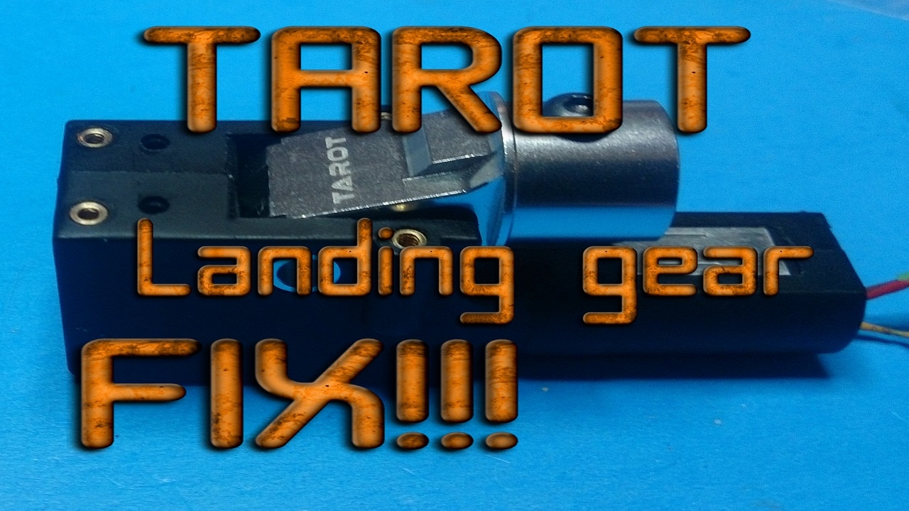Tarot landing gear fix. for broken auto retractable landing gear