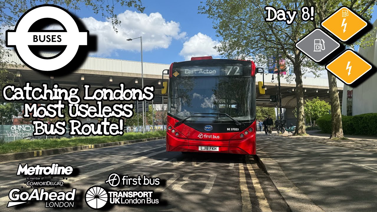 [ALL THE ROUTES!] Episode 8 - Catching London’s most useless bus route!