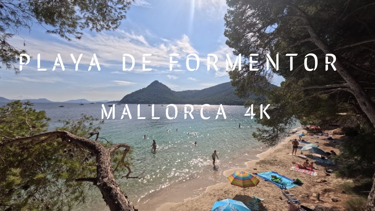 Playa de Formentor Walking Tour [Mallorca,Island] 4K 🌞🏝️🌊