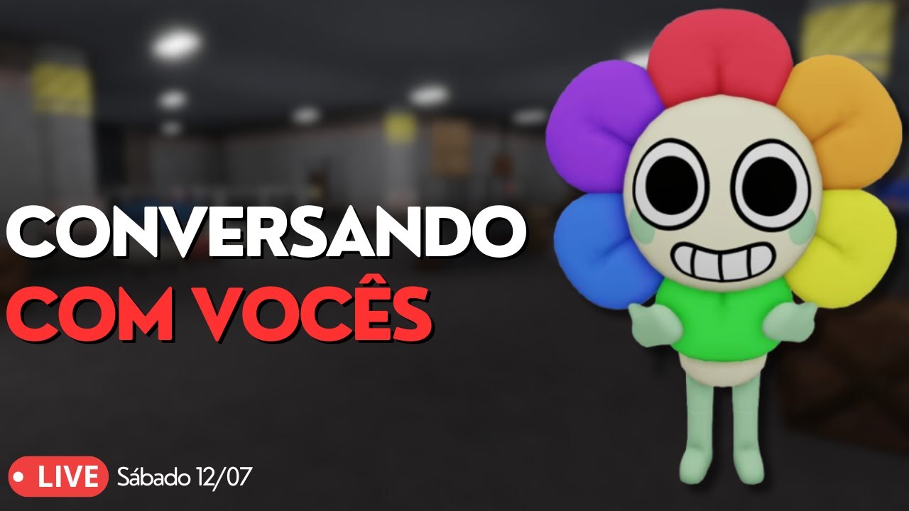 Conversando com vocês.