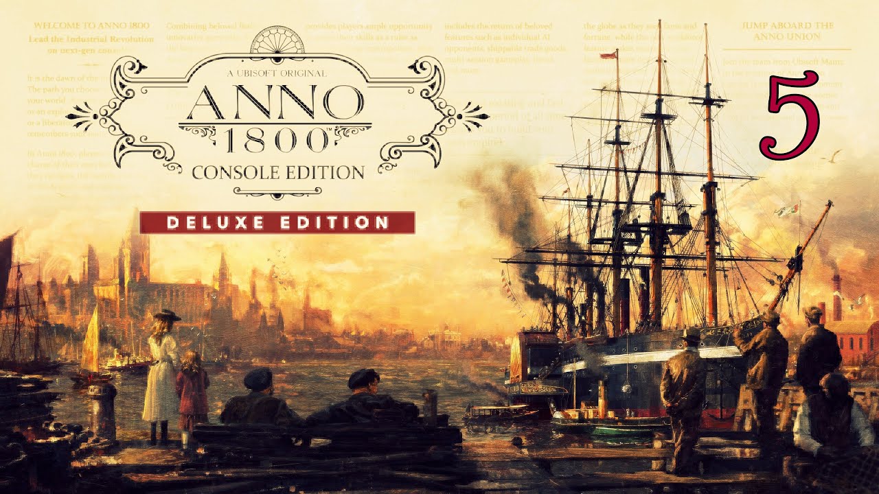 Anno 1800 - Gameplay part 5 | PS5