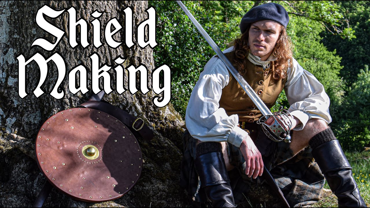 "Targe" Scottish Shield Tutorial - Jacobite Costume Reenactment - Outlander Cosplay - Jamie Fraser