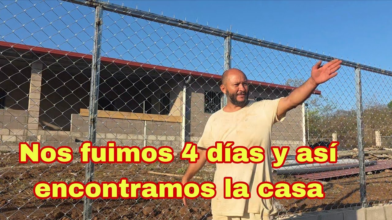CERCANDO la casa que ESTAMOS construyendo en El salvador 🇸🇻 