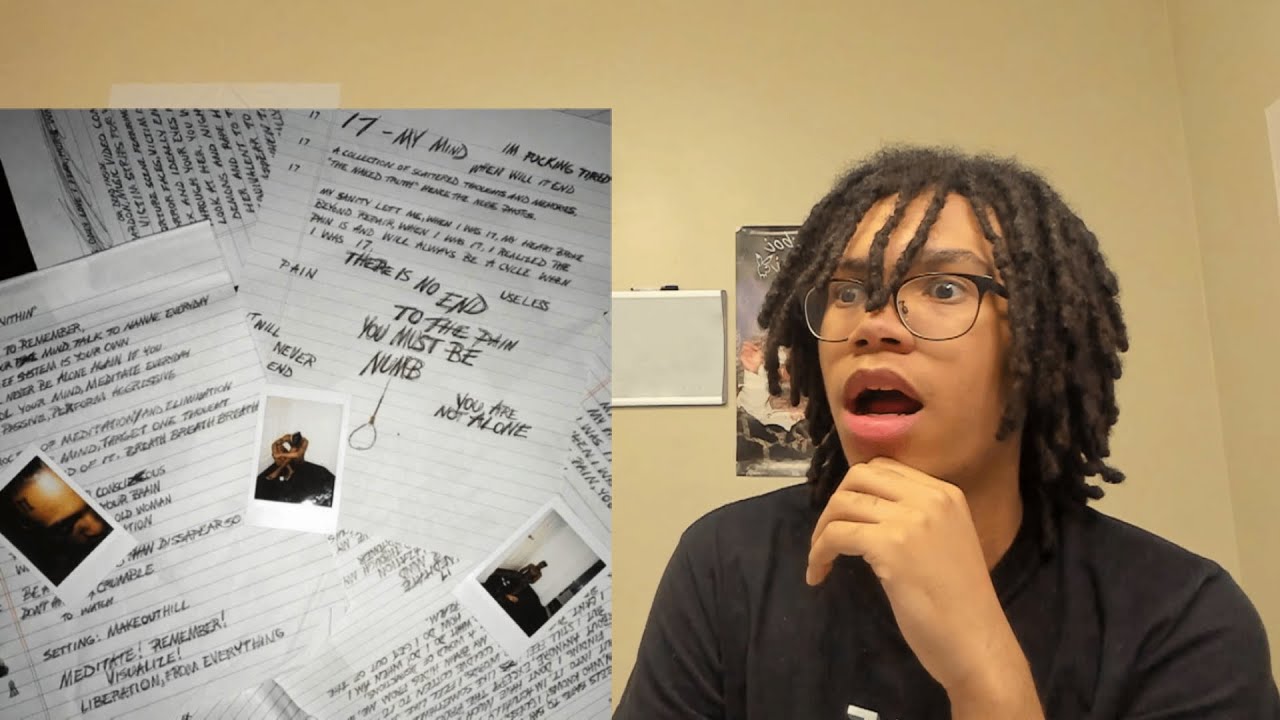 YN reacts to XXXTENTACION - 17 (full album reaction)
