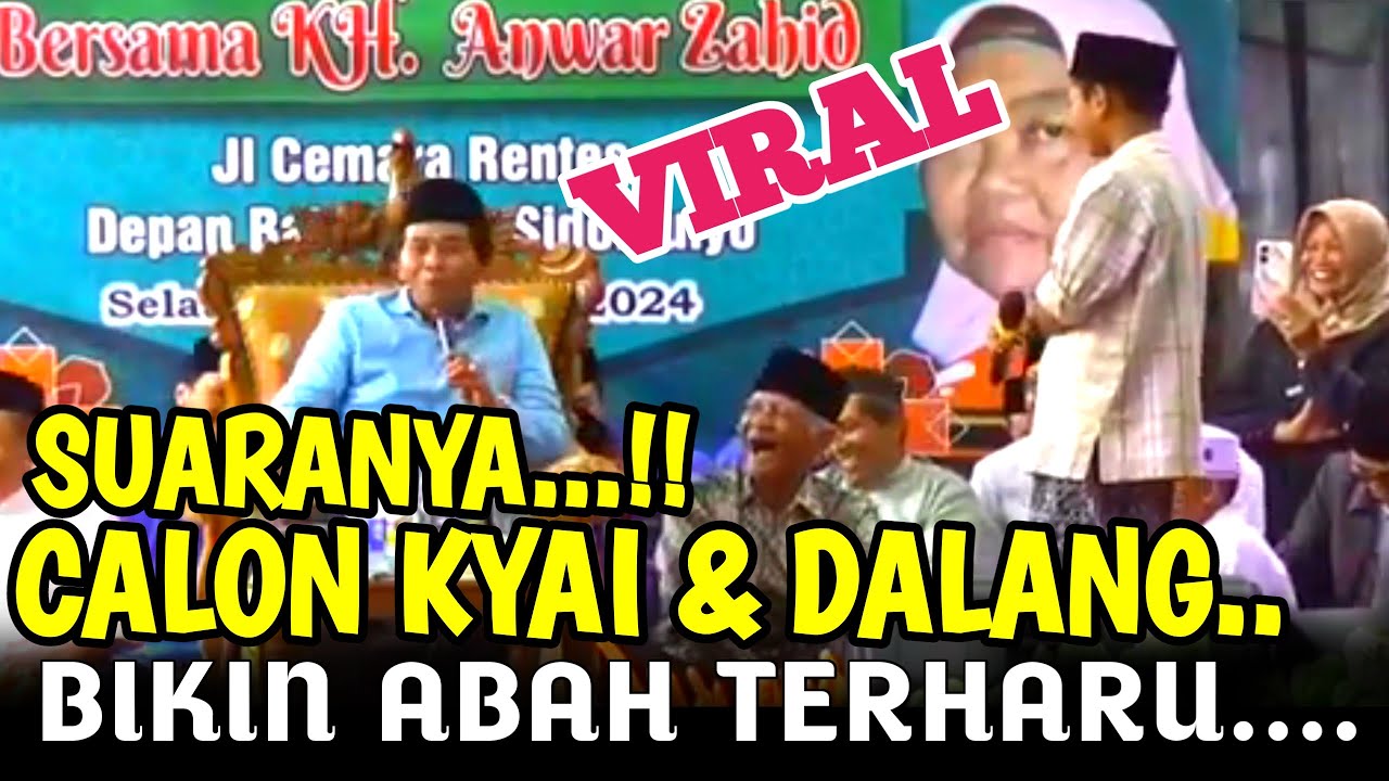 LUAR BIASA.. SUARANYA GATOT BIKIN ABAH TERHARU || BOCAH MULTITALENTA PENGAJIAN KH ANWAR ZAHID