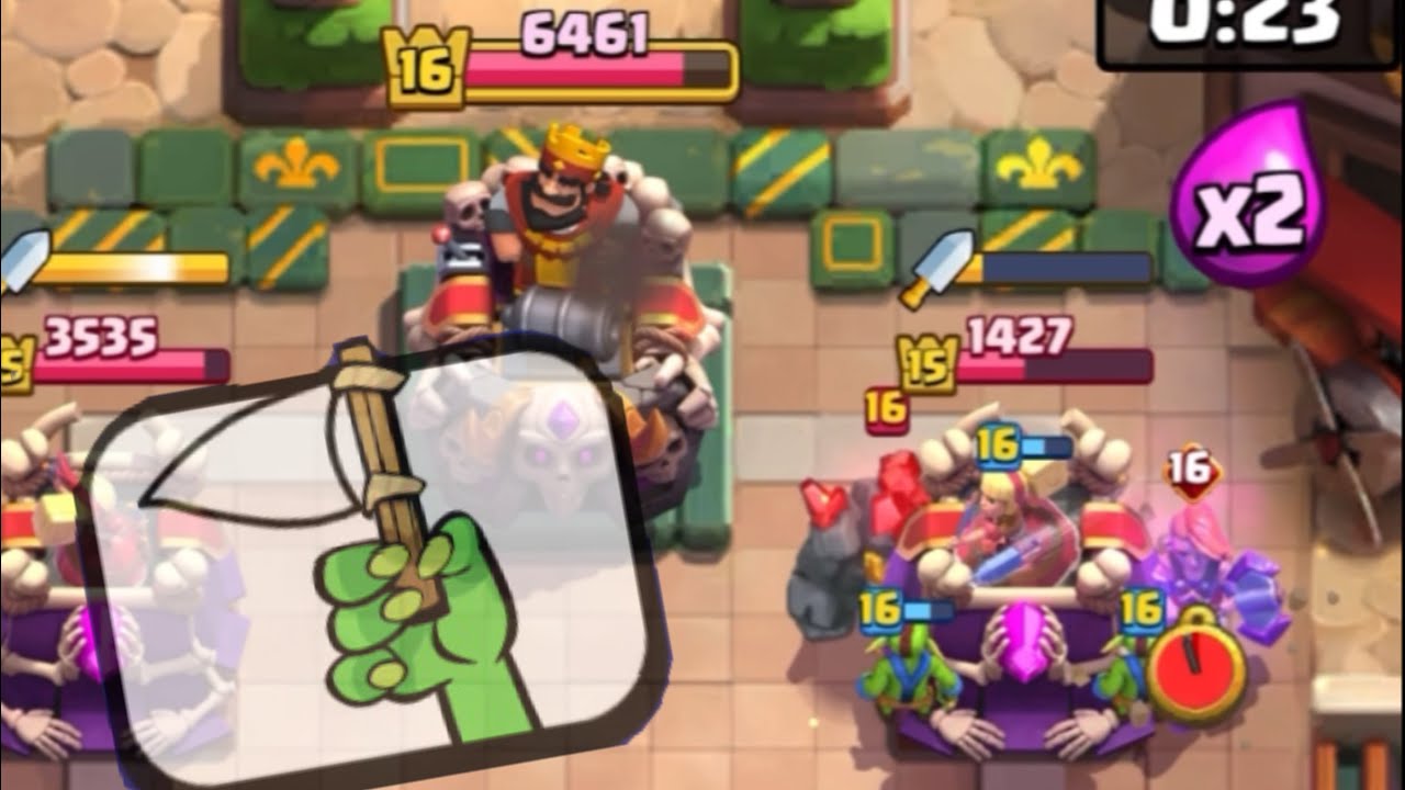 【クラロワ】キング折れませんでした（トロ11000到達戦）