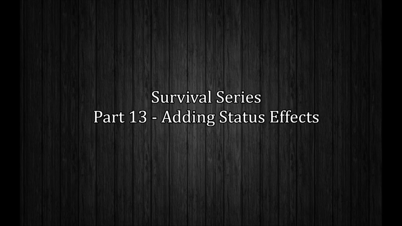 UE4 Survival Game - Adding Status Effects - Hypothermia/Heat Stroke (Part 13)