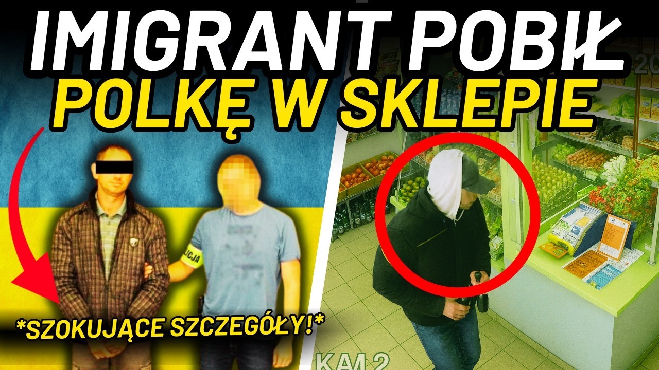 Ukrainiec pobił Polkę podczas napadu na sklep!