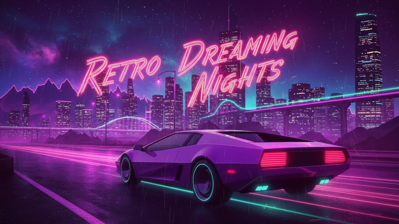 music for retro dreaming nights | dreamy synthwave chillsynth