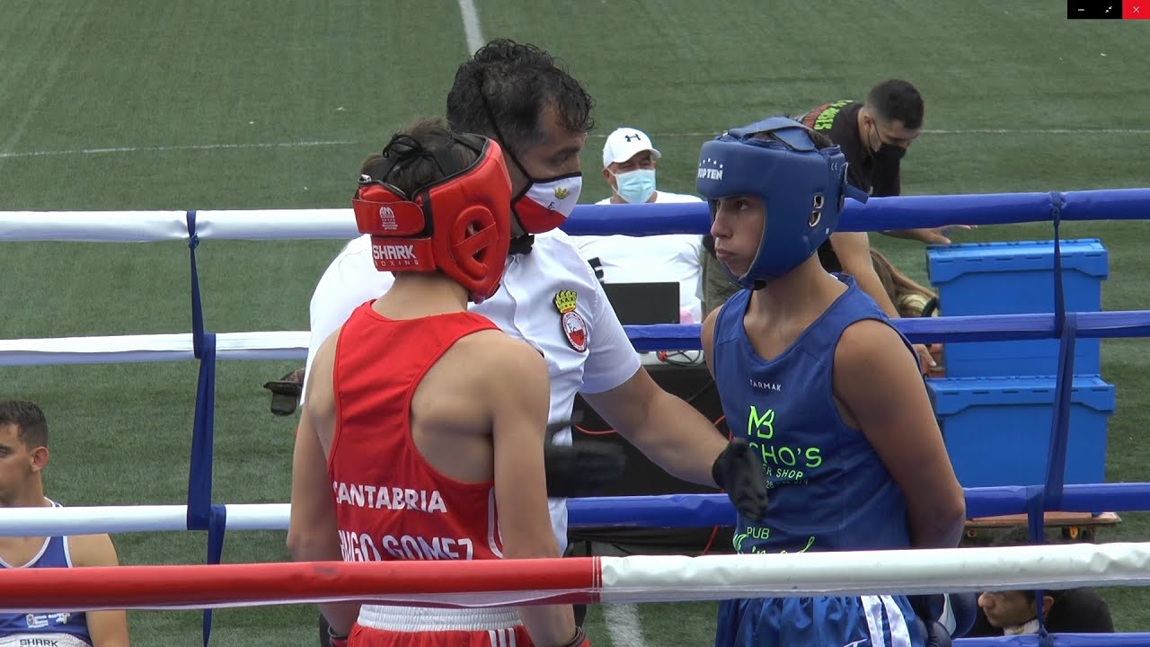 Hugo Gomez vs Asier Jimenez. Categoria Junior 52kg. Bezana Agosto 2021