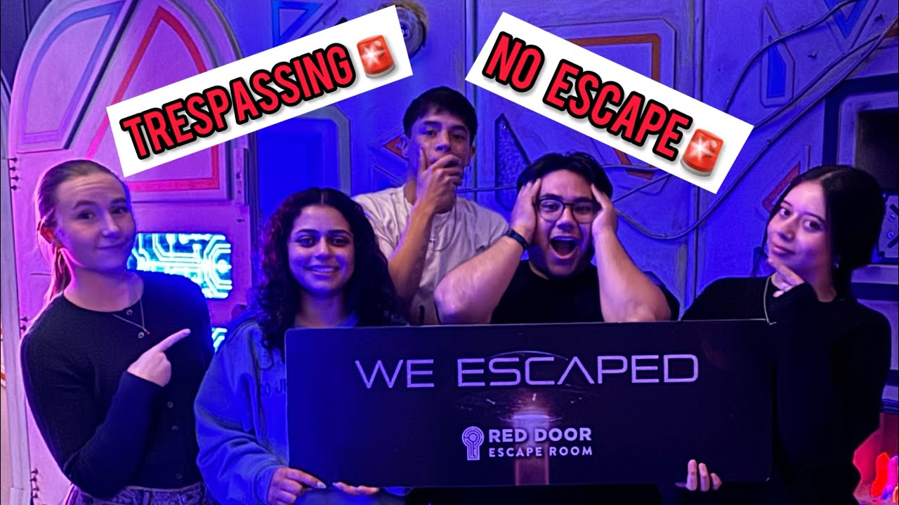 WE WENT TO AN ESCAPE ROOM ( GONE WRONG) 