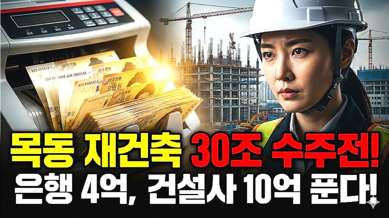 가만히 있으면 거지가 됩니다, 26년 앞으로 집값이 다시 오를 수밖에 없는 이유와 목동 재건축 30조 수주전에서 은행 4억·건설사 10억이 풀리는 배경