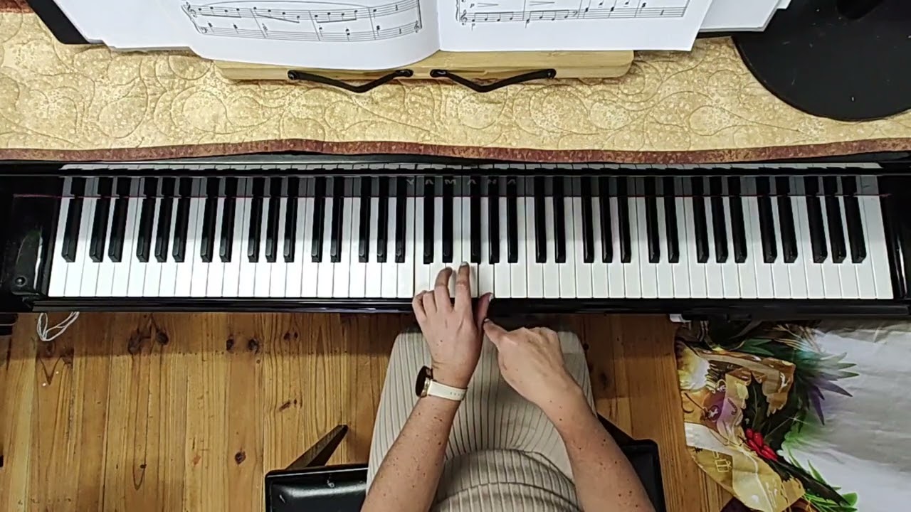 Hummel Ecossaise LH with instructions #suzukipiano 