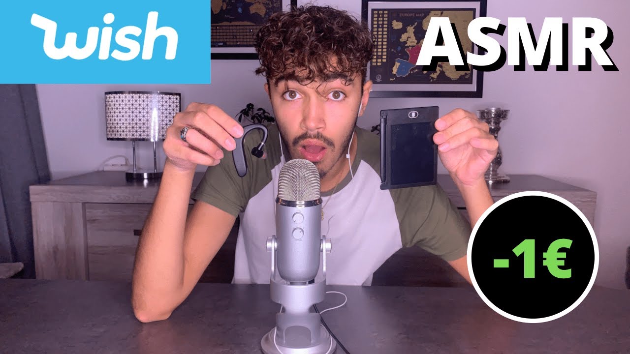 ASMR UNBOXING OBJET WISH PAS CHER