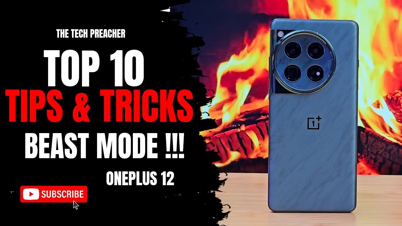Oneplus 12 Top 10 Tips & Tricks | BEAST MODE !!!