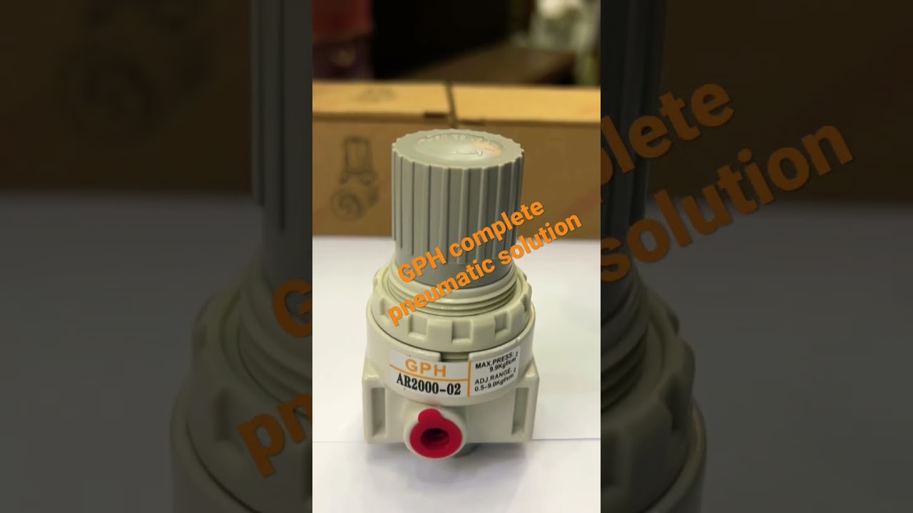 Air regulator line size 1/4