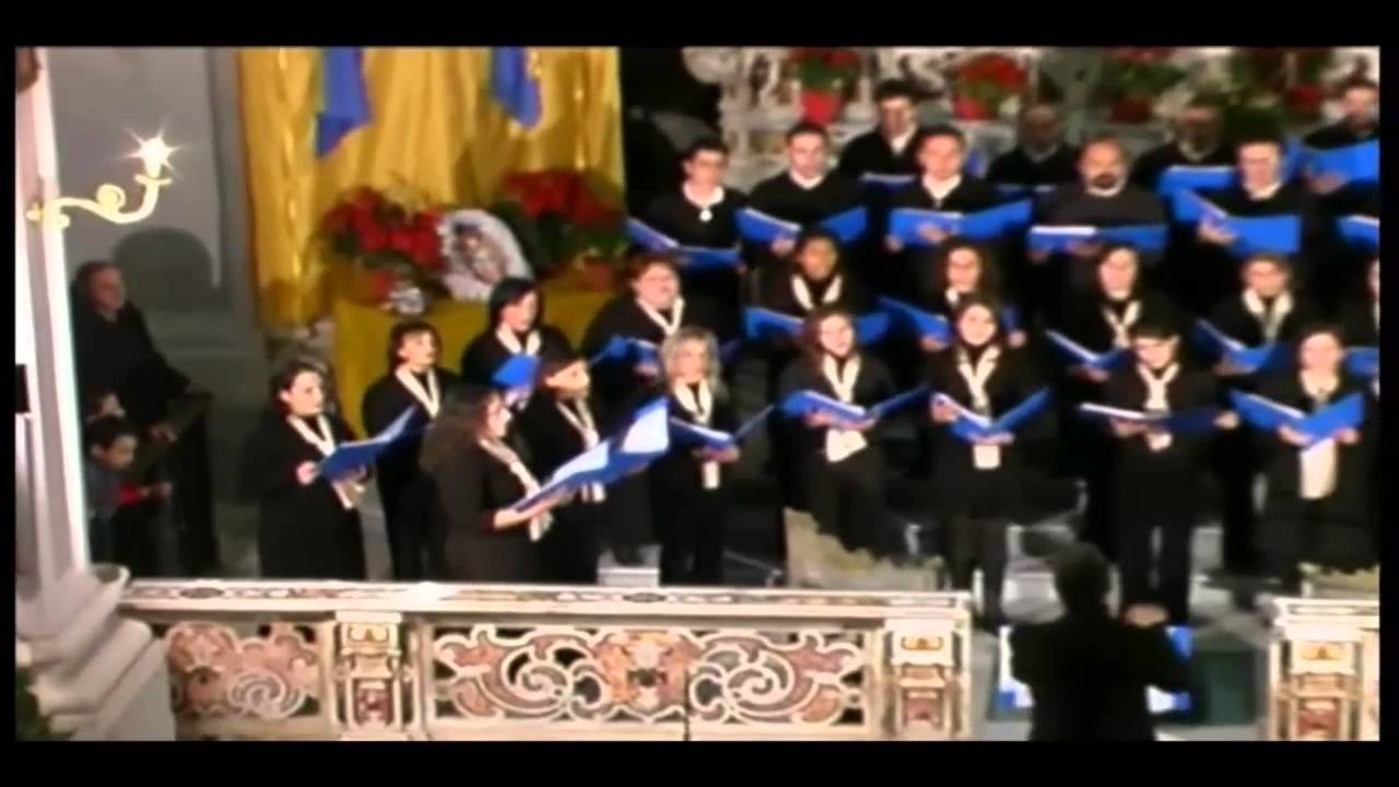 Tu scendi dalle stelle Sant'Alfonso Maria De' Liguori (4 voci) dirige Alfonso Ponte