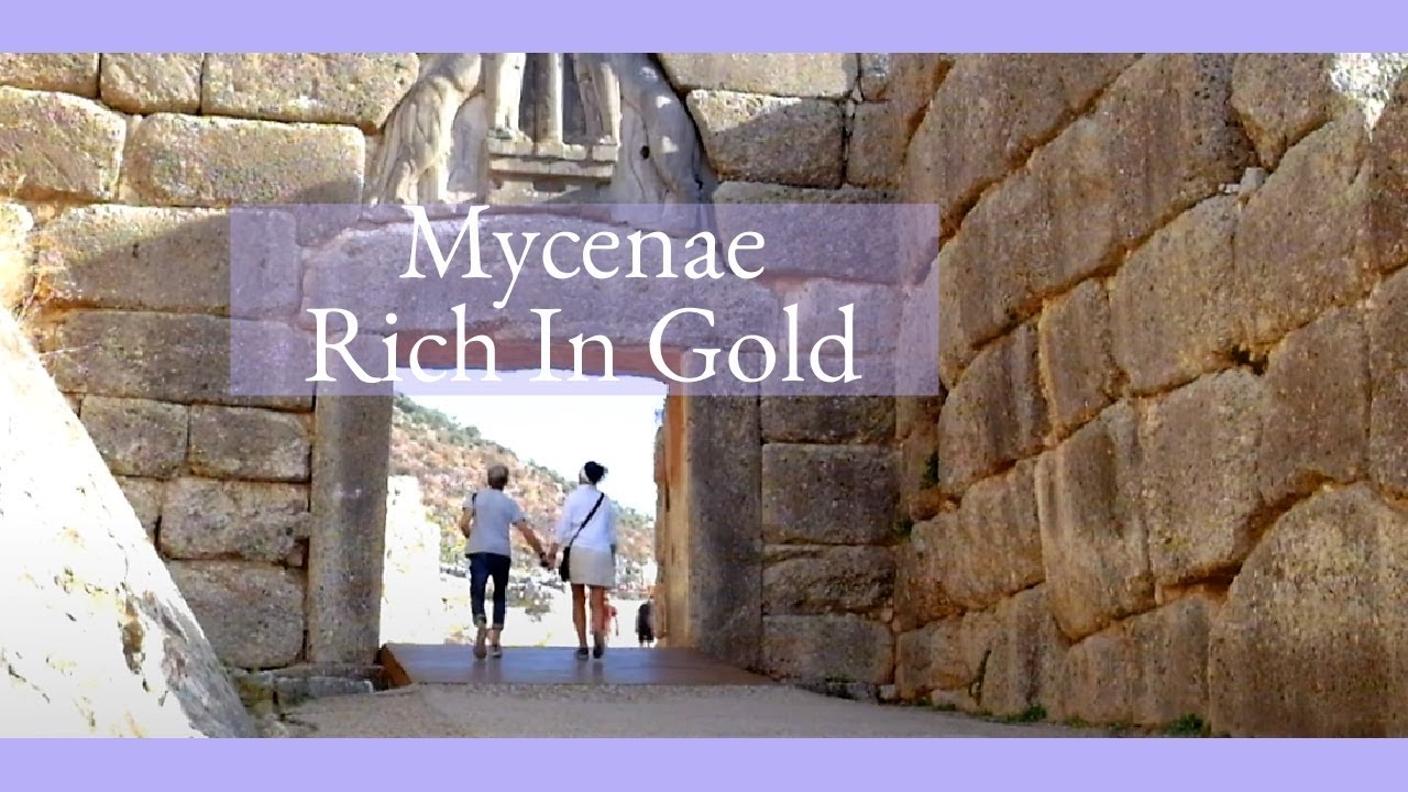 A virtual tour of Mycenae, Greece-rich in gold.