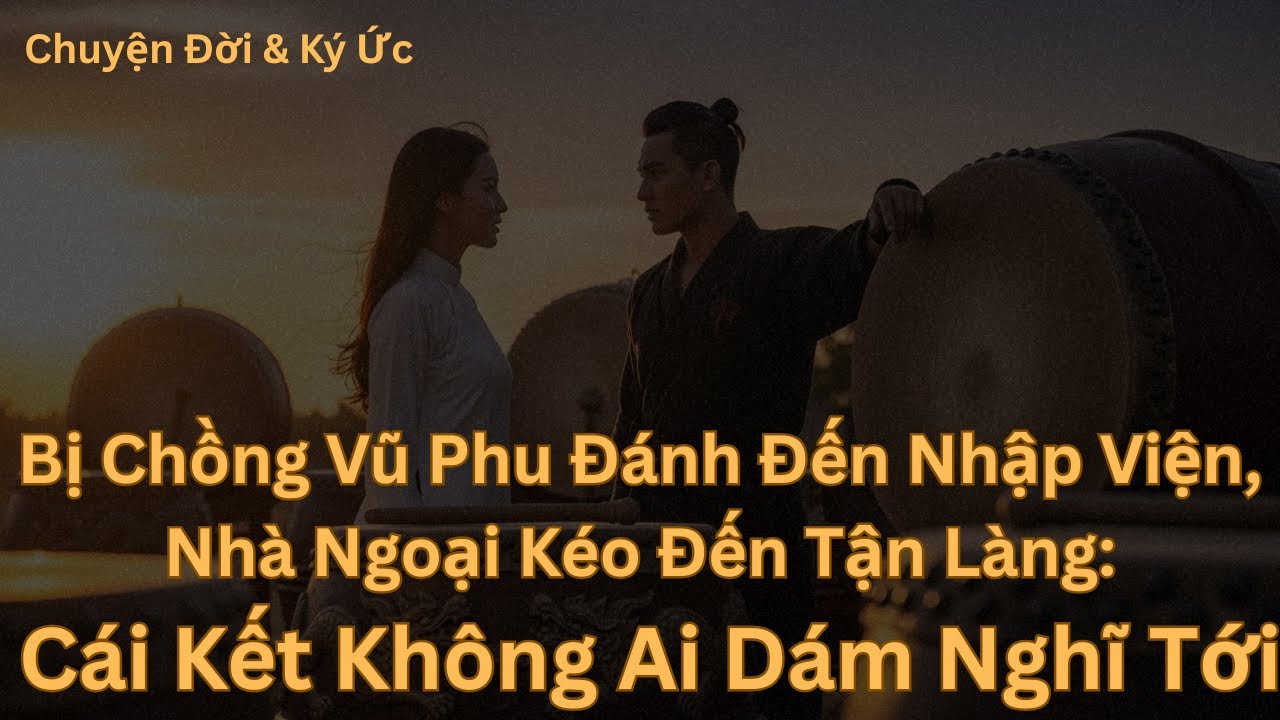 Bị Chồng Vũ Phu Đánh Đến Nhập Viện, Nhà Ngoại Kéo Đến Tận Làng: Cái Kết Không Ai Dám Nghĩ Tới