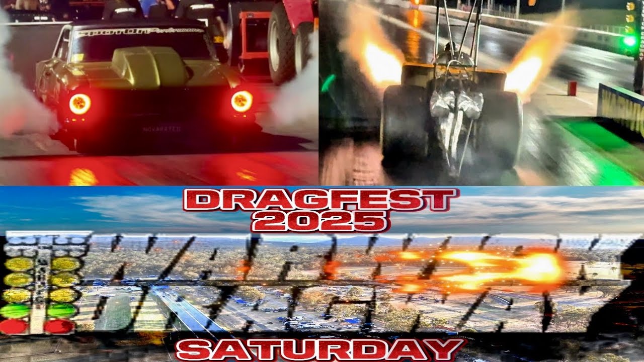 DRAGFEST 2025!!! SATURDAY... WARWICK DRAGWAY'S BIGGEST SHOWING... 230+ ENTRIES LITE UP THE TRACK. 