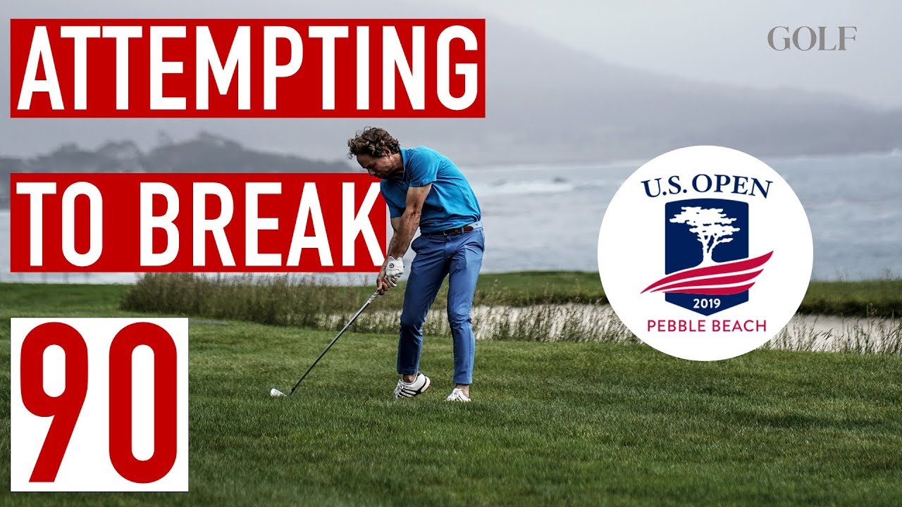 Can EAL break 90 from the tips on Pebble's US Open Layout?