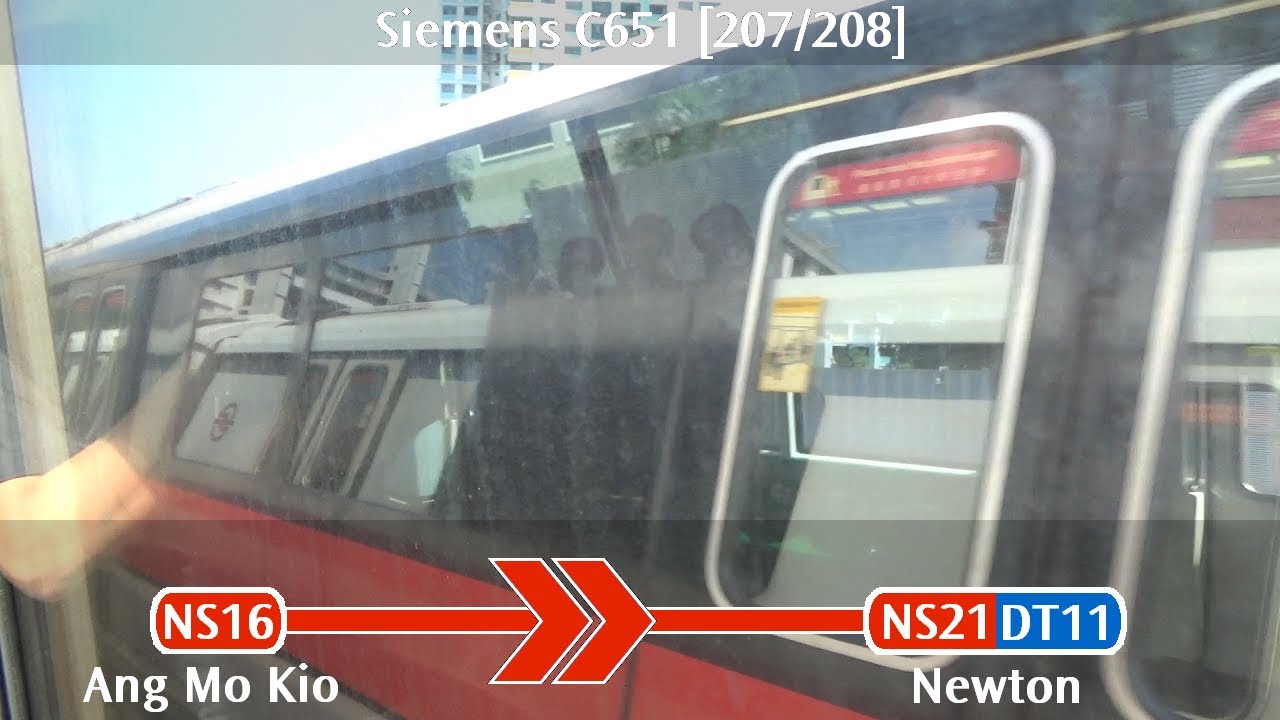 SMRT C651 [207/208]: Ang Mo Kio → Newton