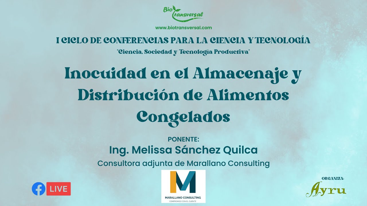 Inocuidad en el Almacenaje y Distribución de Alimentos Congelados