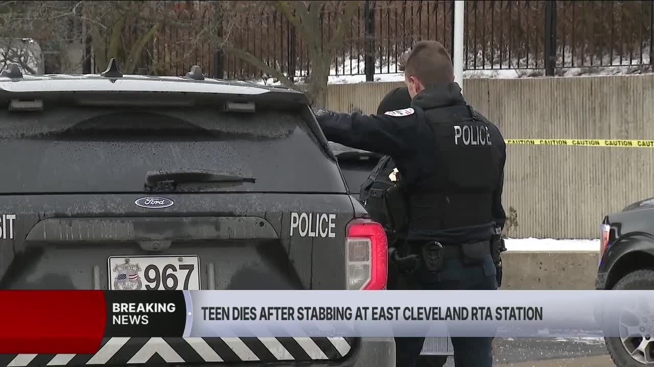 Fatal stabbing at RTA Rapid Station in East Cleveland