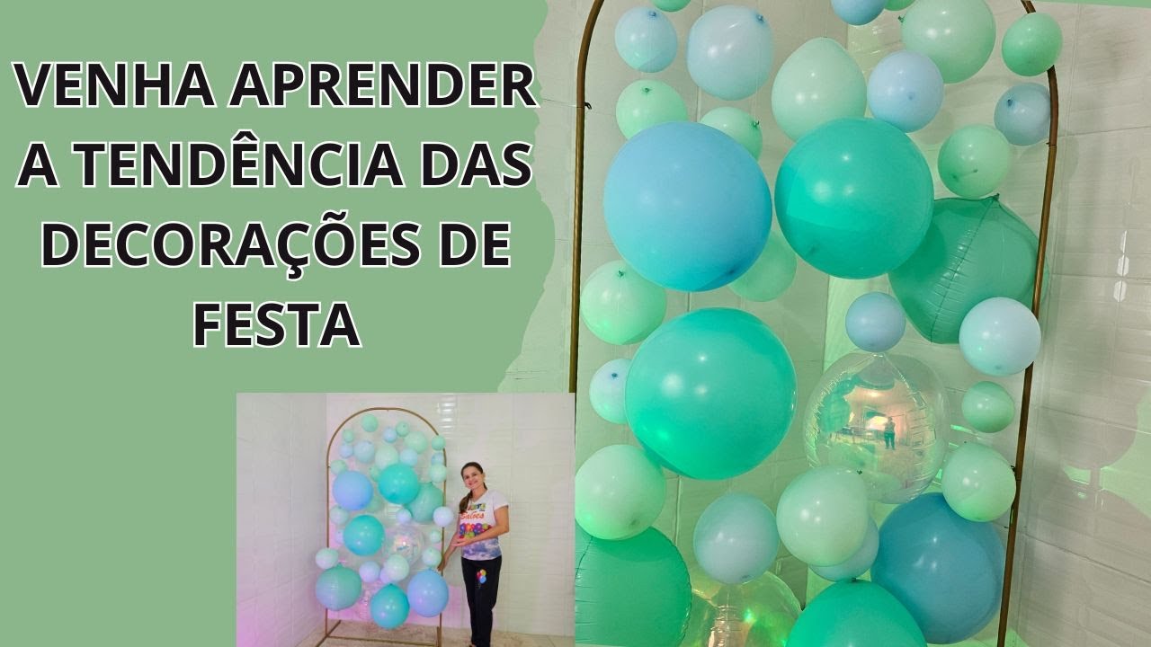 TENDÊNCIA NAS DECORAÇÕES DE FESTAS