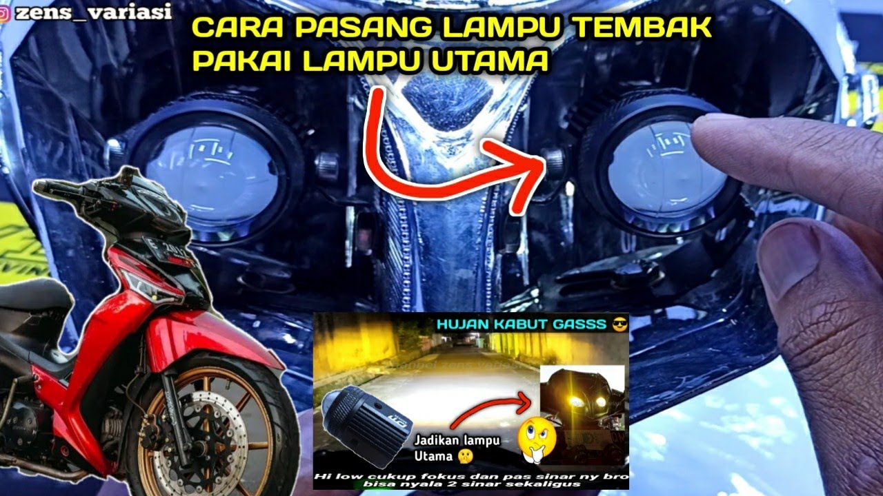 LAMPU D2 DUROMOTO M1 CARA PASANG LAMPU UTAMA‼️Duromoto M1 atau Duromoto X1