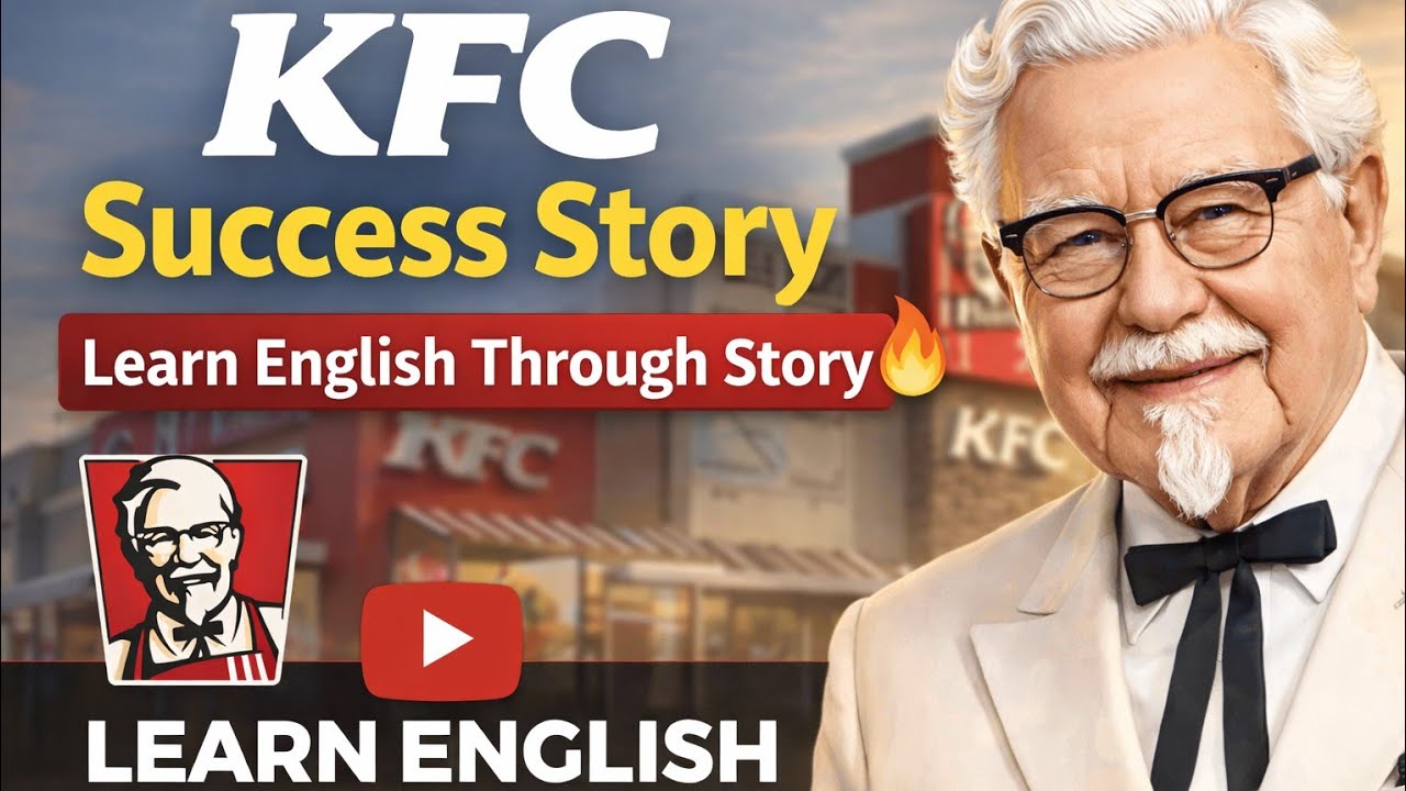 KFC Success Story || Learn English Through Story 🔥 || Graded Reader || Improve Your English✅