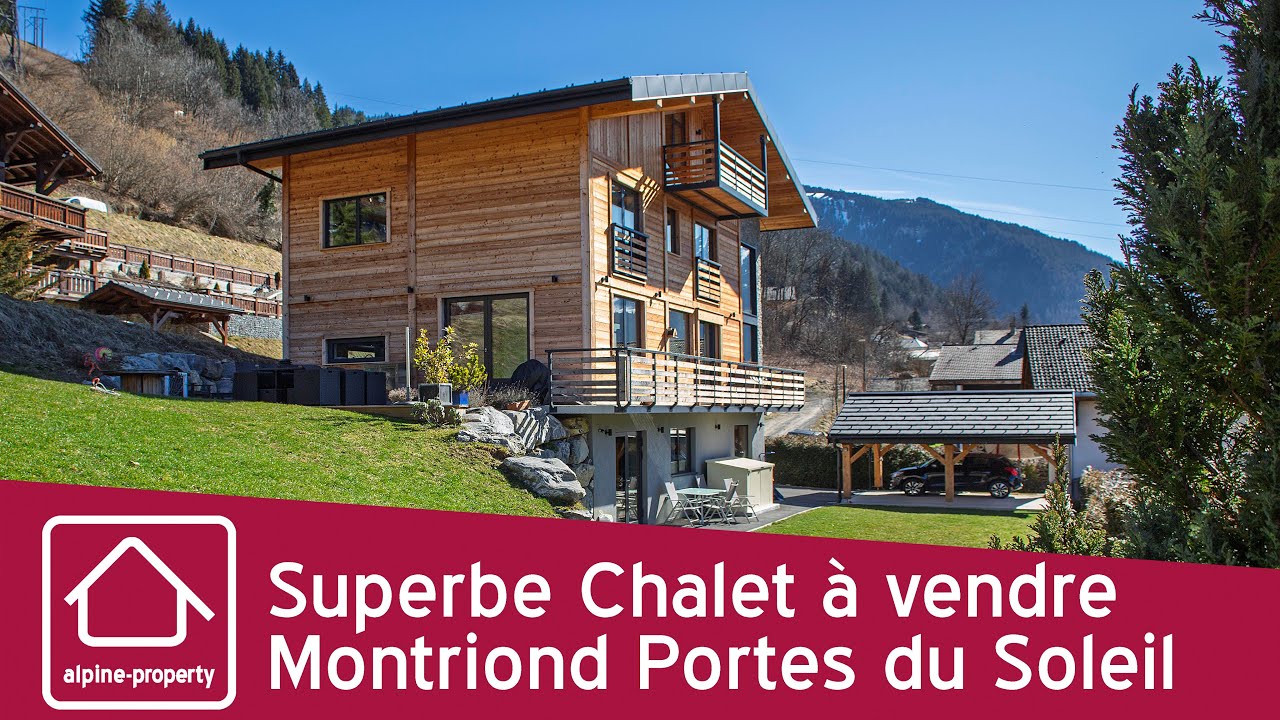 Superbe Chalet à vendre Montriond Portes du Soleil