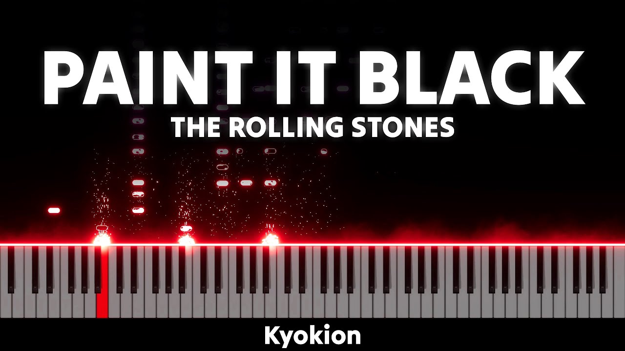 The Rolling Stones - Paint it Black (Advanced Piano Solo) | Westworld | Wednesday | Kyokion