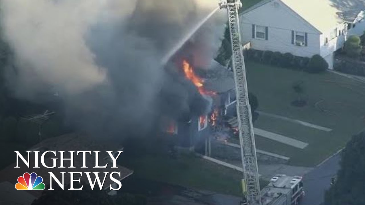 Gas Leaks Set Off Multiple Explosions In Massachusetts, Multiple Injured | NBC Nightly News
