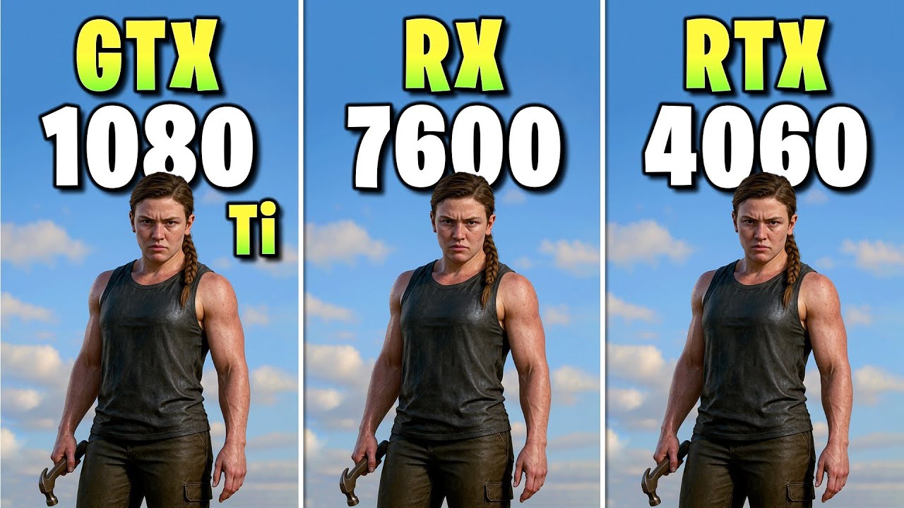 GTX 1080 Ti vs New GPUs &ndash; RX 7600 & RTX 4060 Gaming Test!