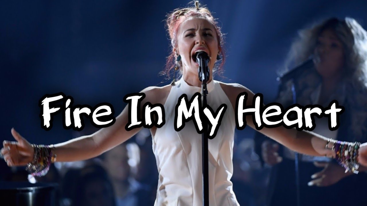 Lauren Daigle - Fire In My Heart ( official lyrics ) #christainmusic