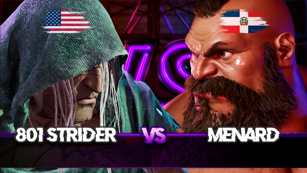 801 Strider (M. Bison) vs MenaRD (Zangief) - High Level Replays . SF6