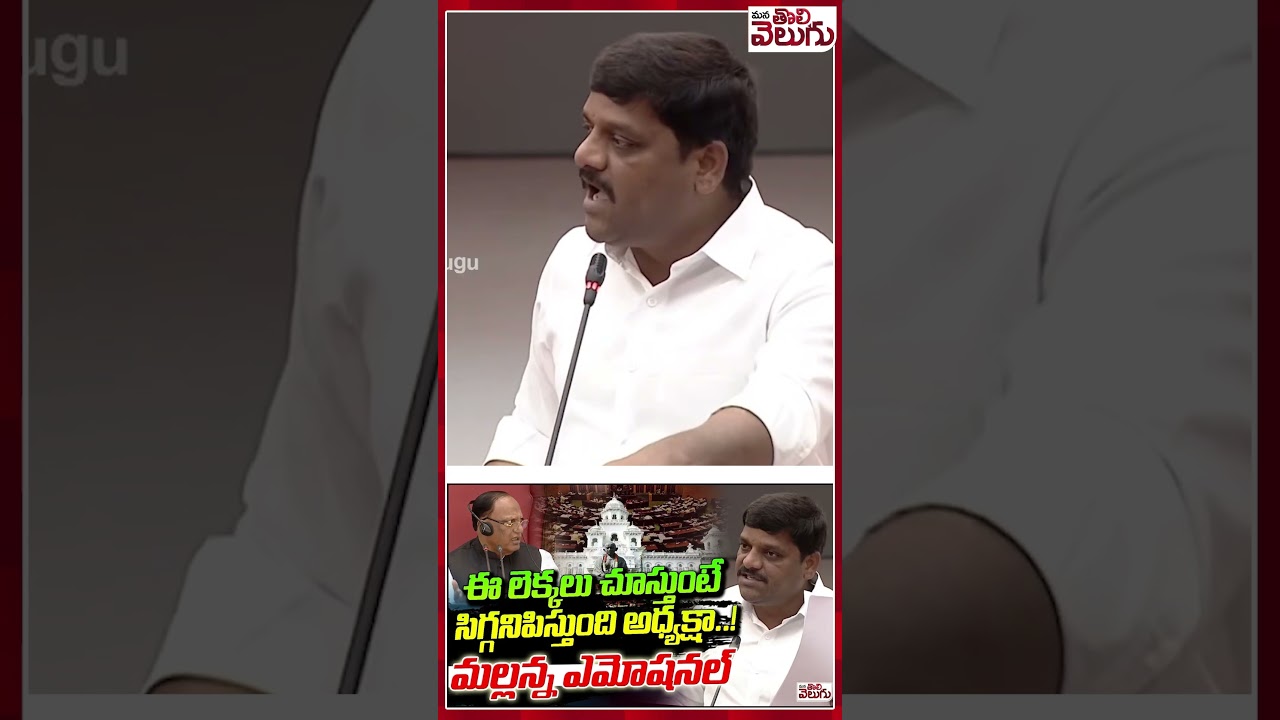 ఈ లెక్కలు చూస్తుంటే సిగ్గనిపిస్తుంది అధ్యక్షా..! #teenmarmallannamlc #legislativecouncil #ytshorts