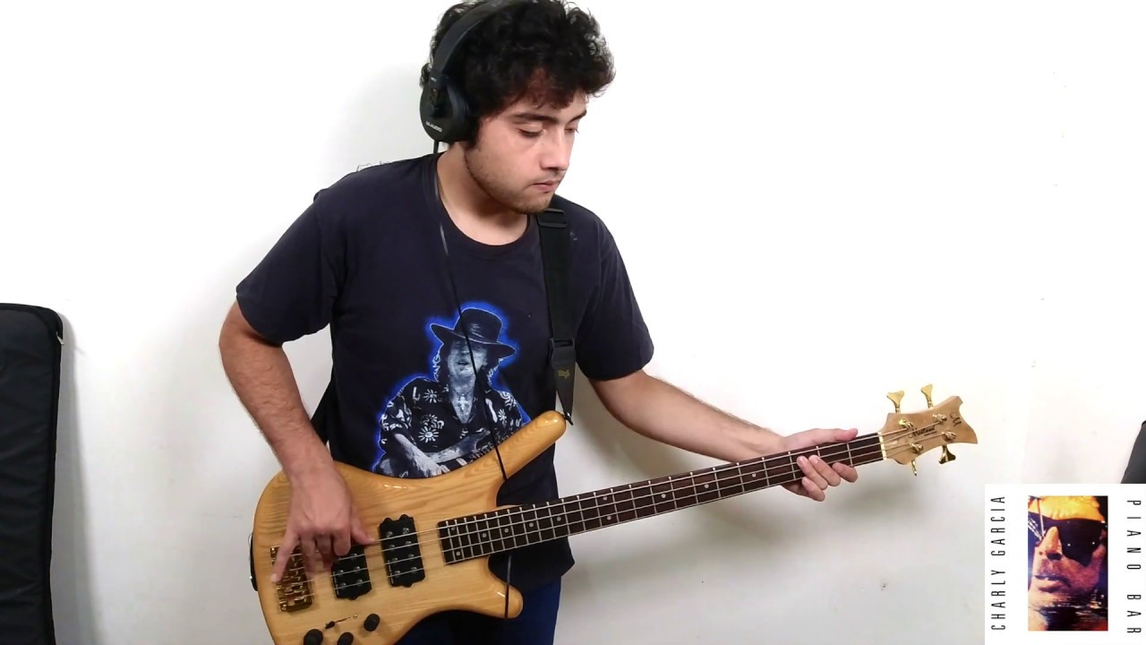 Charly Garcia - Demoliendo hoteles (Piano bar) | Bass cover