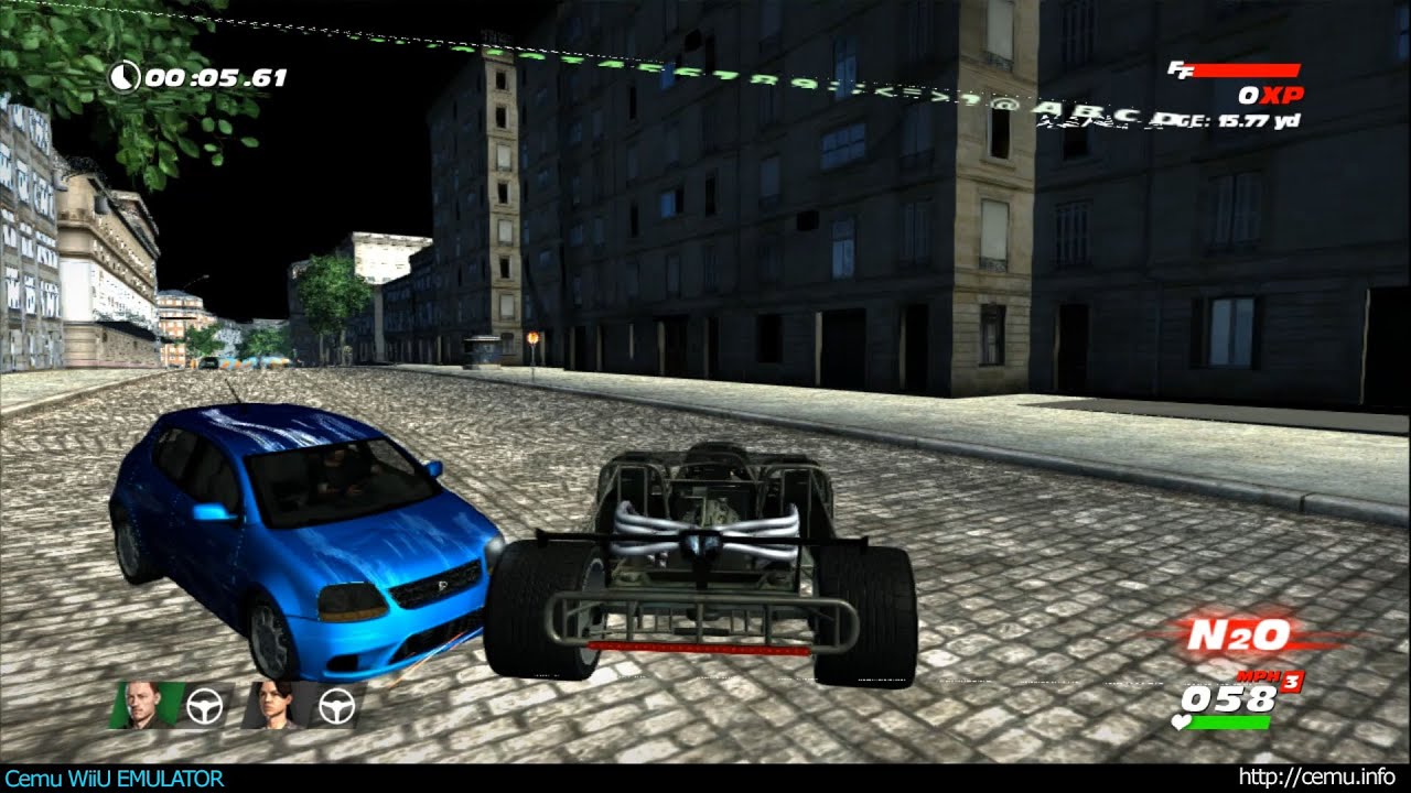 Cemu WiiU Emulator - Fast & Furious: Showdown Ingame (Cemu v1.5.0)