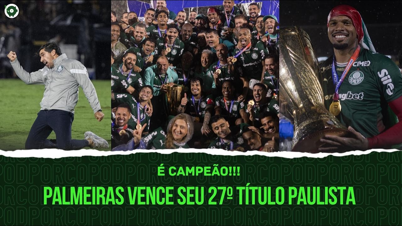 PODPORCO É MASSA DO PALMEIRAS CAMPEÃO PAULISTA 2026!
